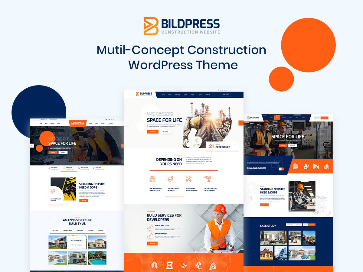 BildPress - Construction  WordPress